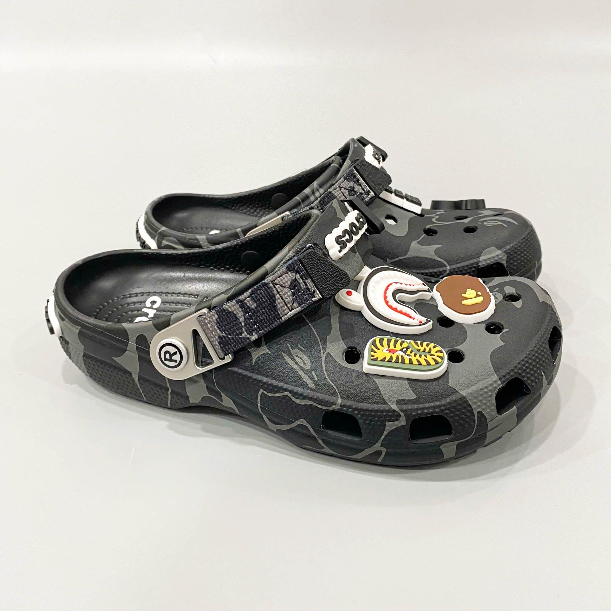  Dép sục Dinas Classic Bape Ape Camo quai sắt nam nữ 