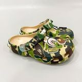  Dép sục Dinas Classic Bape Ape Camo quai sắt nam nữ 