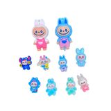  Set jibbitz charms sticker búp bê to nhỏ nhiều chủ đề gắn trang trí dép sục 