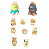  Set jibbitz charms sticker búp bê to nhỏ nhiều chủ đề gắn trang trí dép sục 
