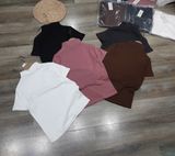  Áo thun len lông nữ 