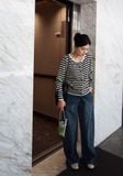  Áo len dệt kim cardigan nữ 