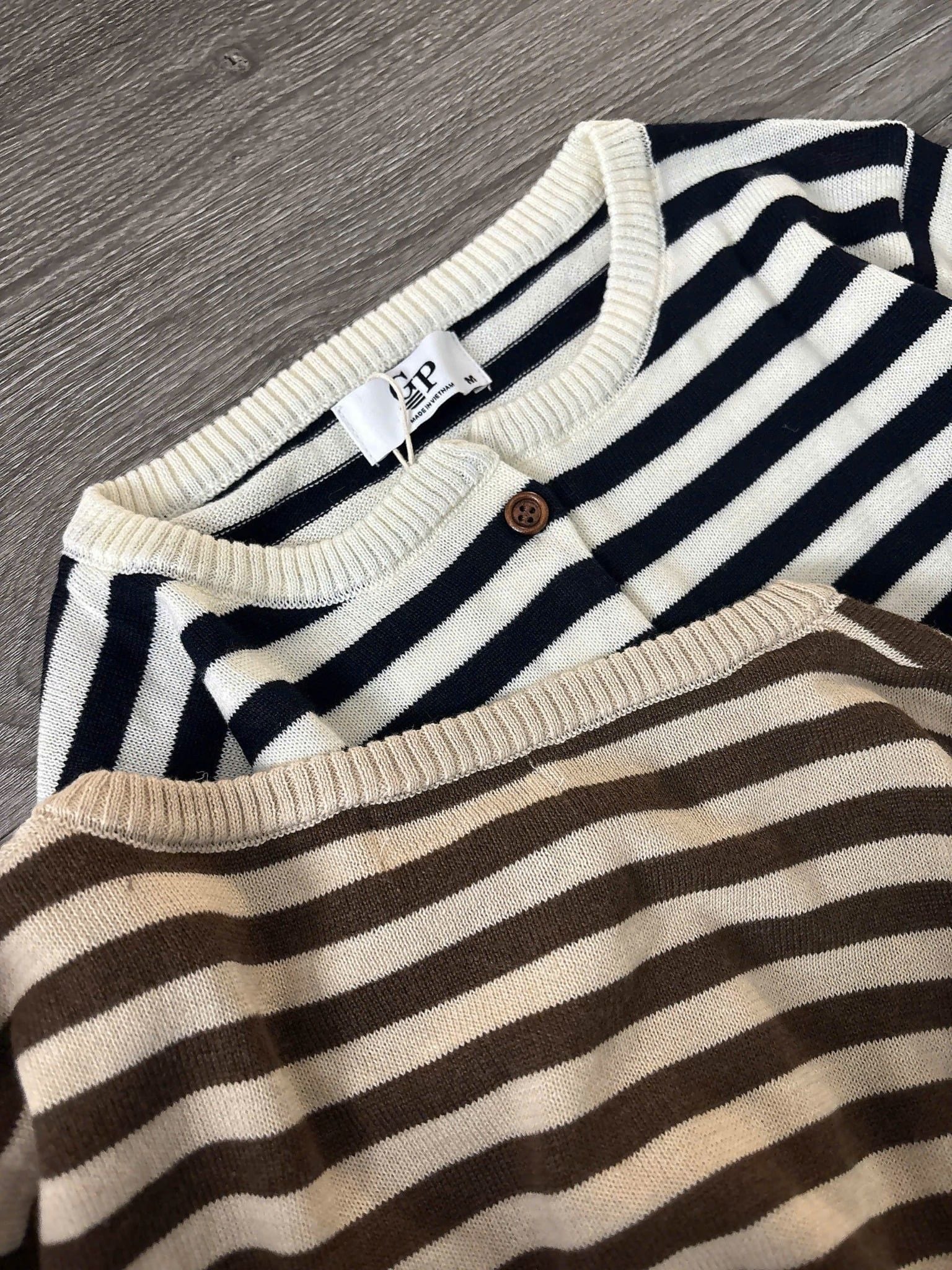  Áo len dệt kim cardigan nữ 