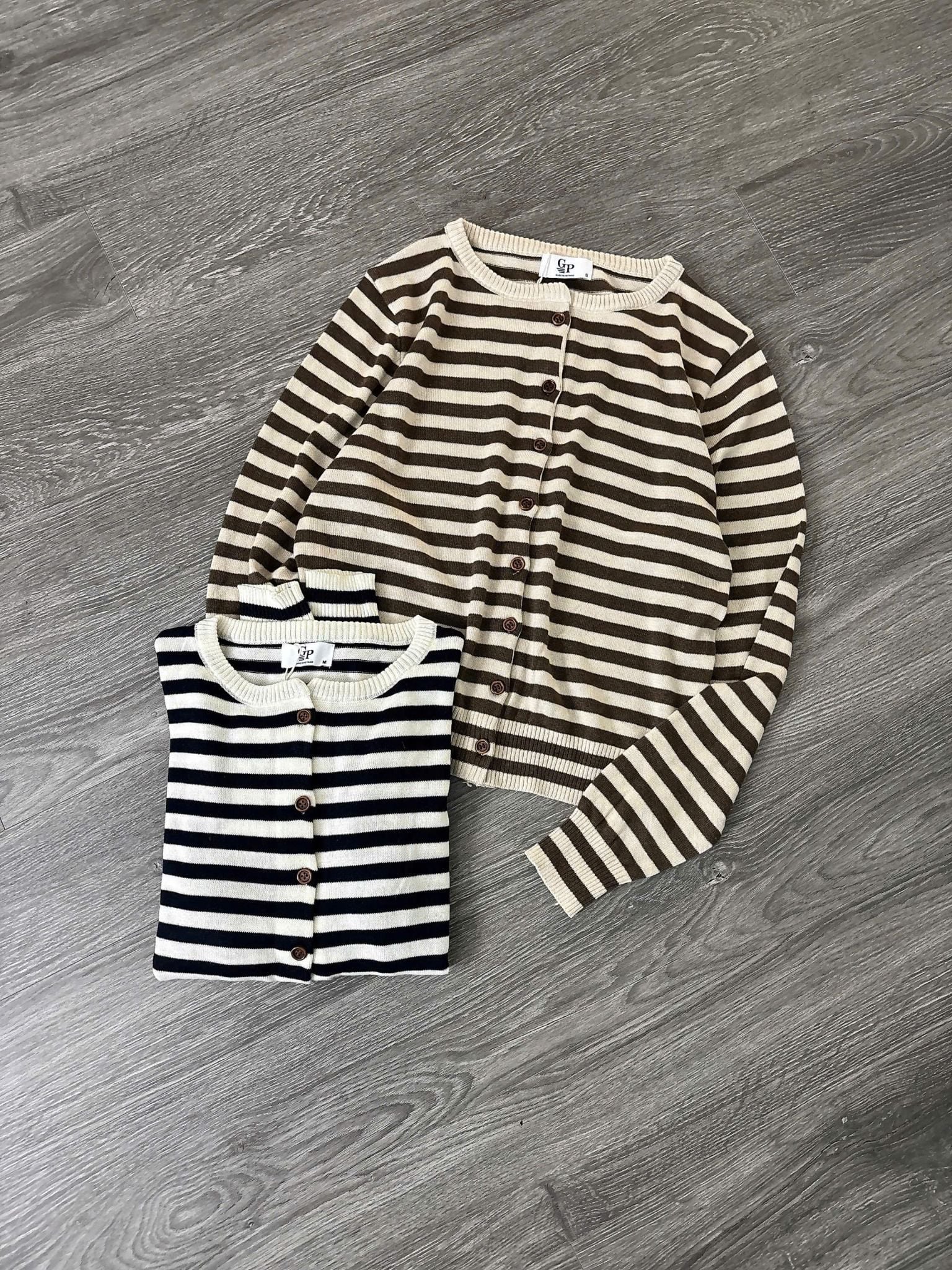  Áo len dệt kim cardigan nữ 