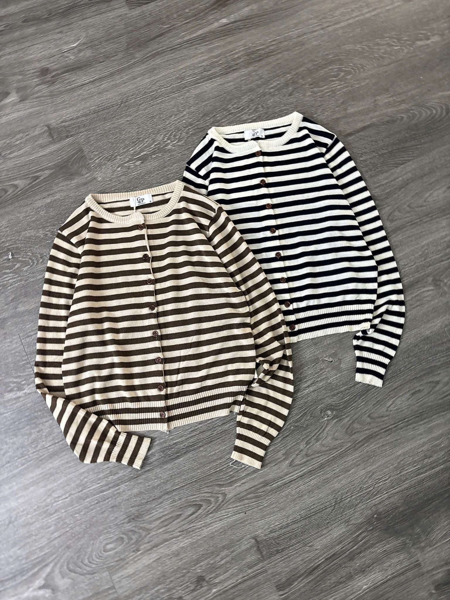 Áo len dệt kim cardigan nữ 