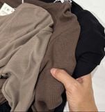  Áo dài tay thun mát lạnh trễ vai nữ 