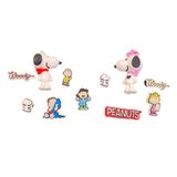  Set jibbitz charms sticker búp bê to nhỏ nhiều chủ đề gắn trang trí dép sục 