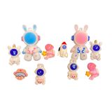  Set jibbitz charms sticker búp bê to nhỏ nhiều chủ đề gắn trang trí dép sục 