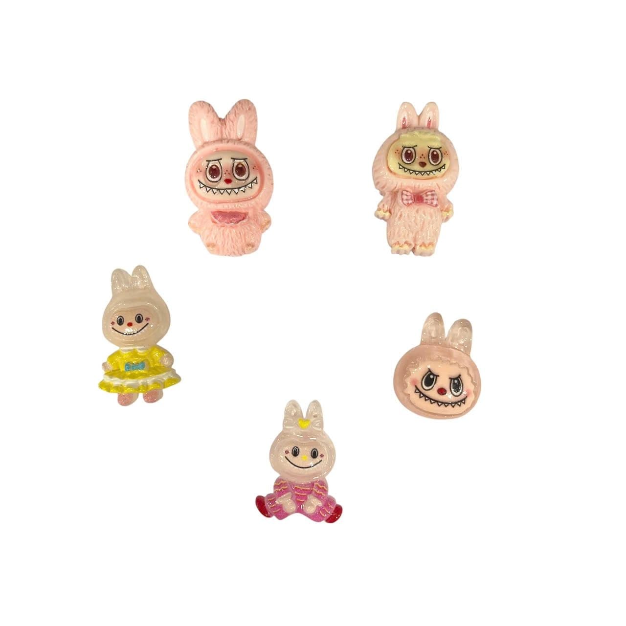  Set jibbitz charms sticker 3D nhựa cứng nhiều chủ đề dễ thương trang trí dép sục 