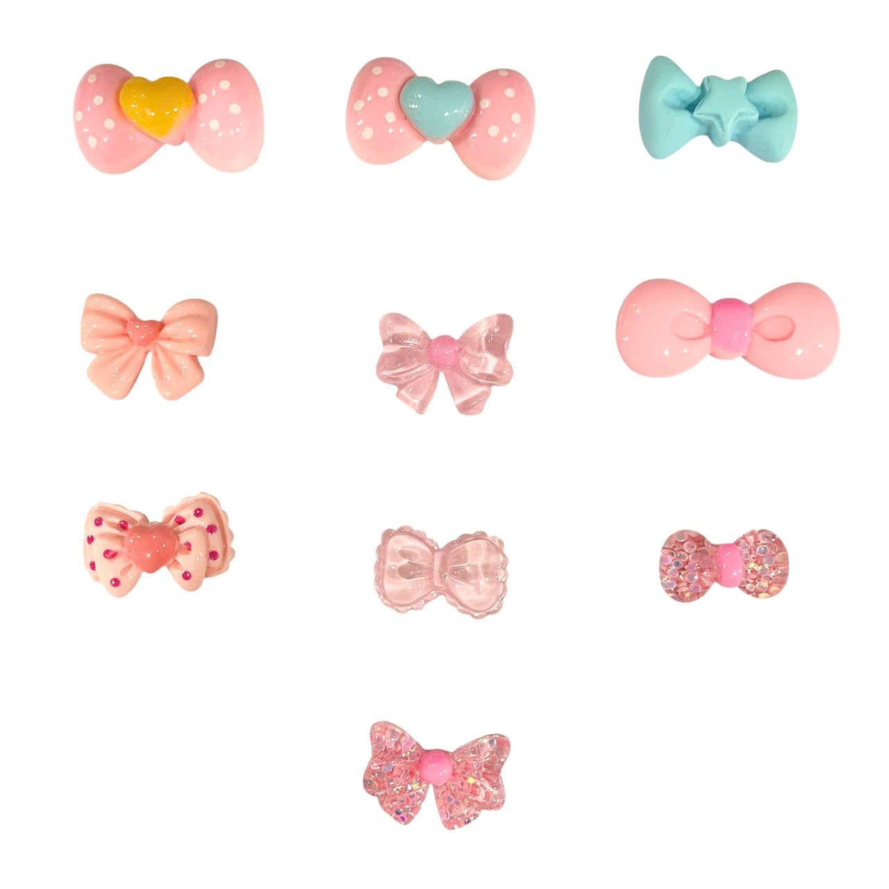  Set jibbitz charms sticker 3D nhựa cứng nhiều chủ đề dễ thương trang trí dép sục 