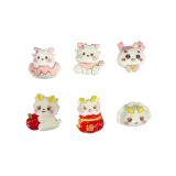 Set jibbitz charms sticker 3D nhựa cứng nhiều chủ đề dễ thương trang trí dép sục 