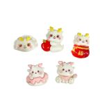  Set jibbitz charms sticker 3D nhựa cứng nhiều chủ đề dễ thương trang trí dép sục 