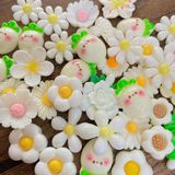  Set jibbitz charms sticker 3D nhựa cứng nhiều chủ đề dễ thương trang trí dép sục 