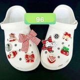 Set jibbitz charms sticker cute nhí nhảnh đa dạng gắn dép sục 