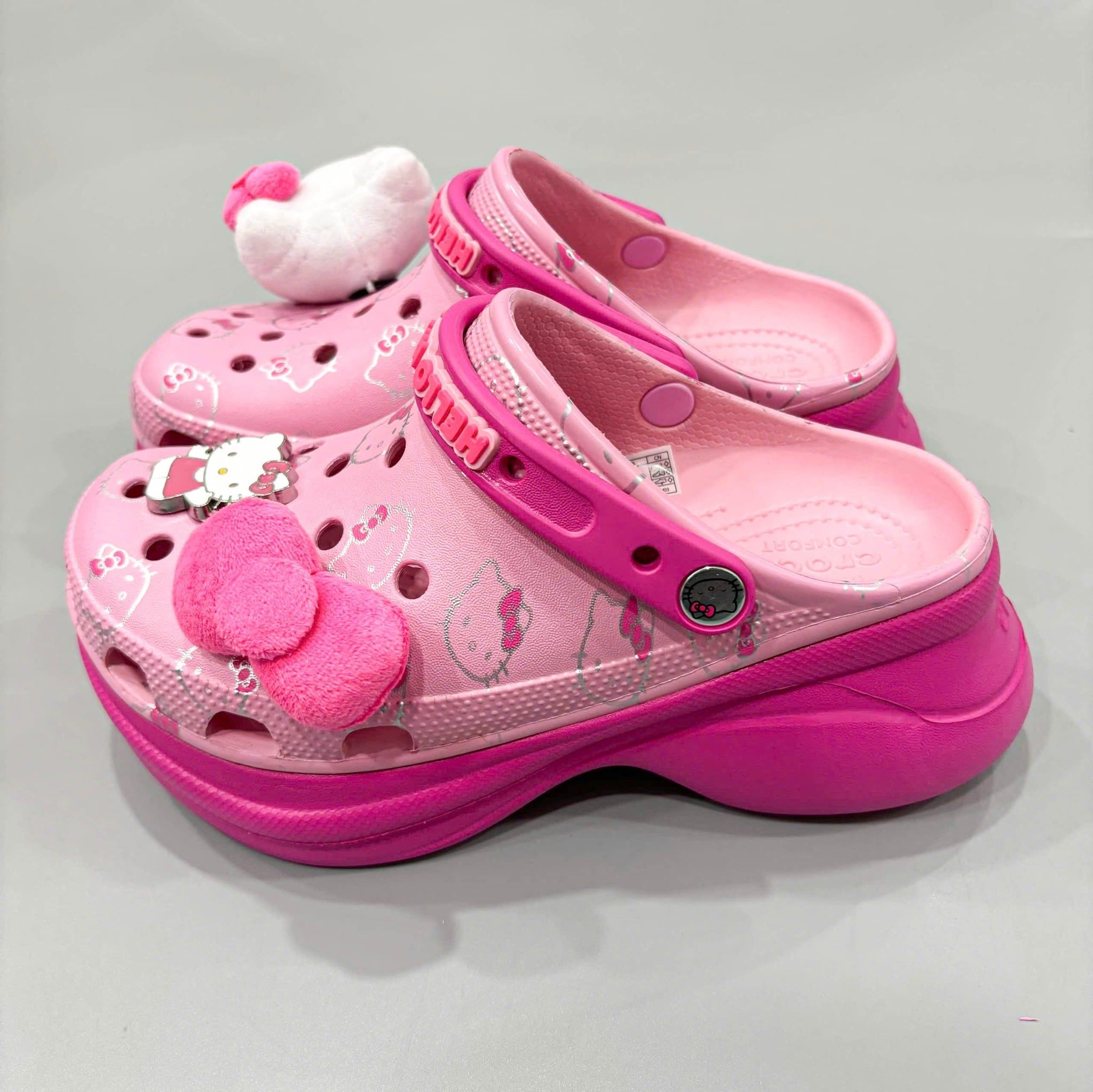  Dép sục Dinas Classic Nữ Hồng Bae Hello Kitty 