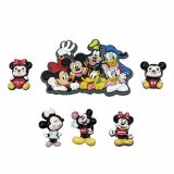  Jibbitz charm sticker Mickey & Friends gắn dép sục 