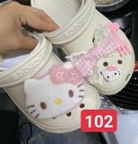  Set jibbitz charms sticker cute nhí nhảnh đa dạng gắn dép sục 