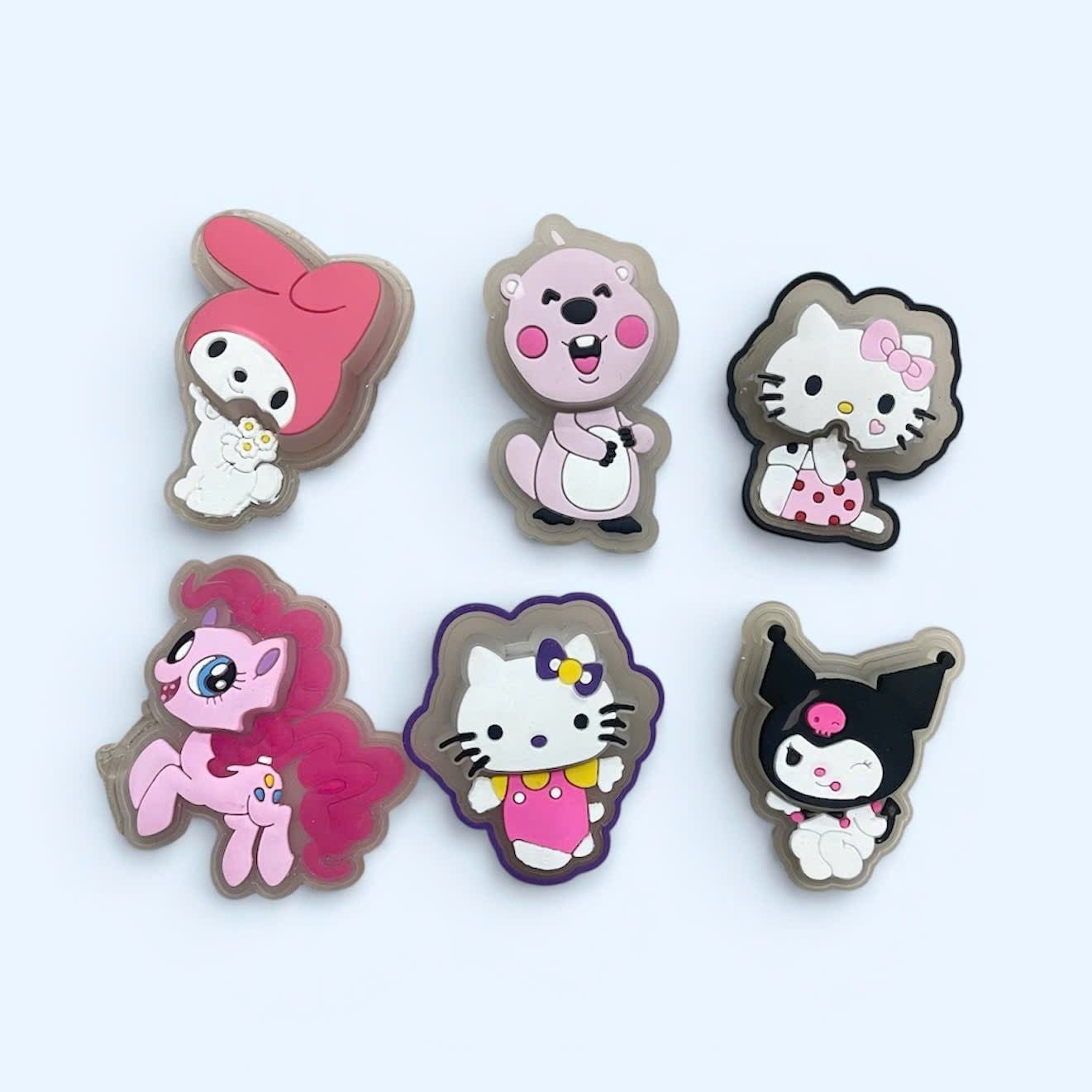  Jibbitz charms đèn nháy gắn dép Dinas 