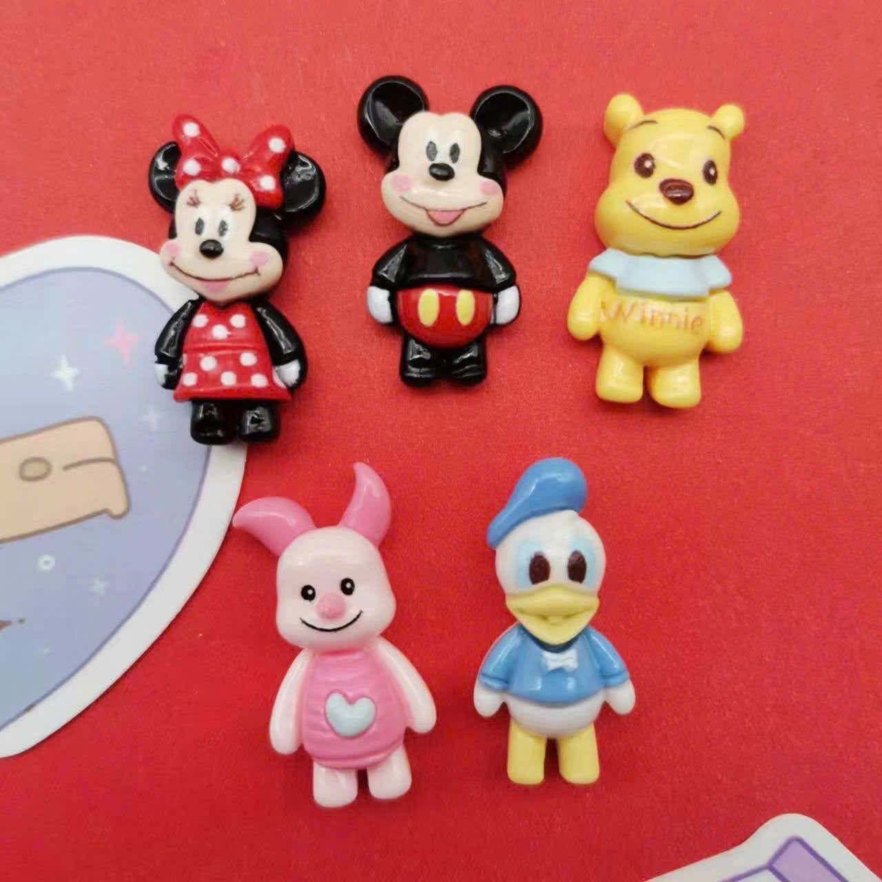  Jibbitz charm sticker Mickey & Friends gắn dép sục 