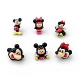  Jibbitz charm sticker Mickey & Friends gắn dép sục 