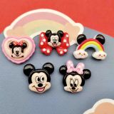  Jibbitz charm sticker Mickey & Friends gắn dép sục 