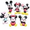 Jibbitz charm sticker Mickey & Friends gắn dép sục
