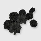  Set charm jibbitz hoa trà gắn dép Dinas 