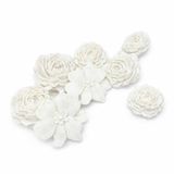  Set charm jibbitz hoa trà gắn dép Dinas 