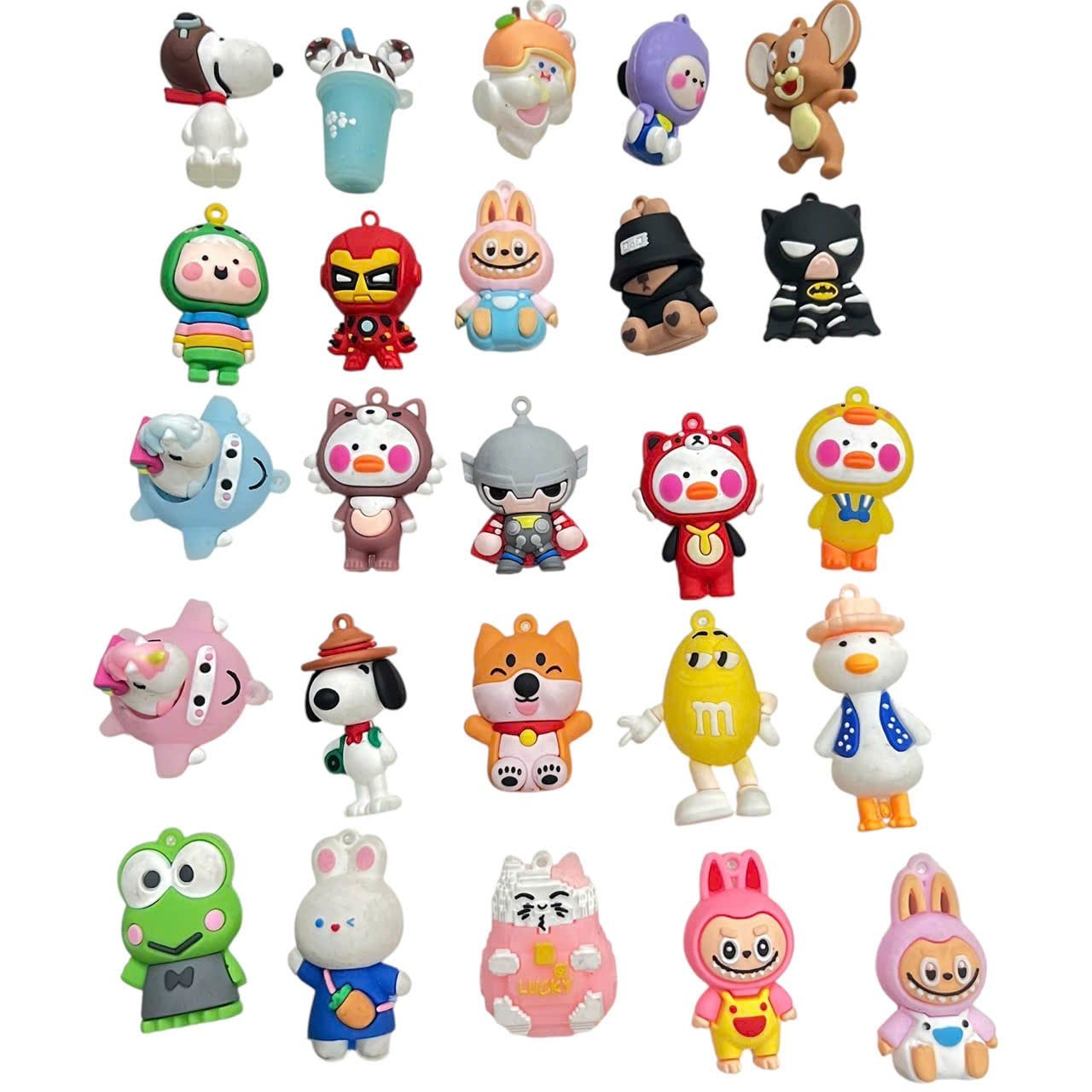  Jibbitz charms sticker con búp bê to gắn dép sục 