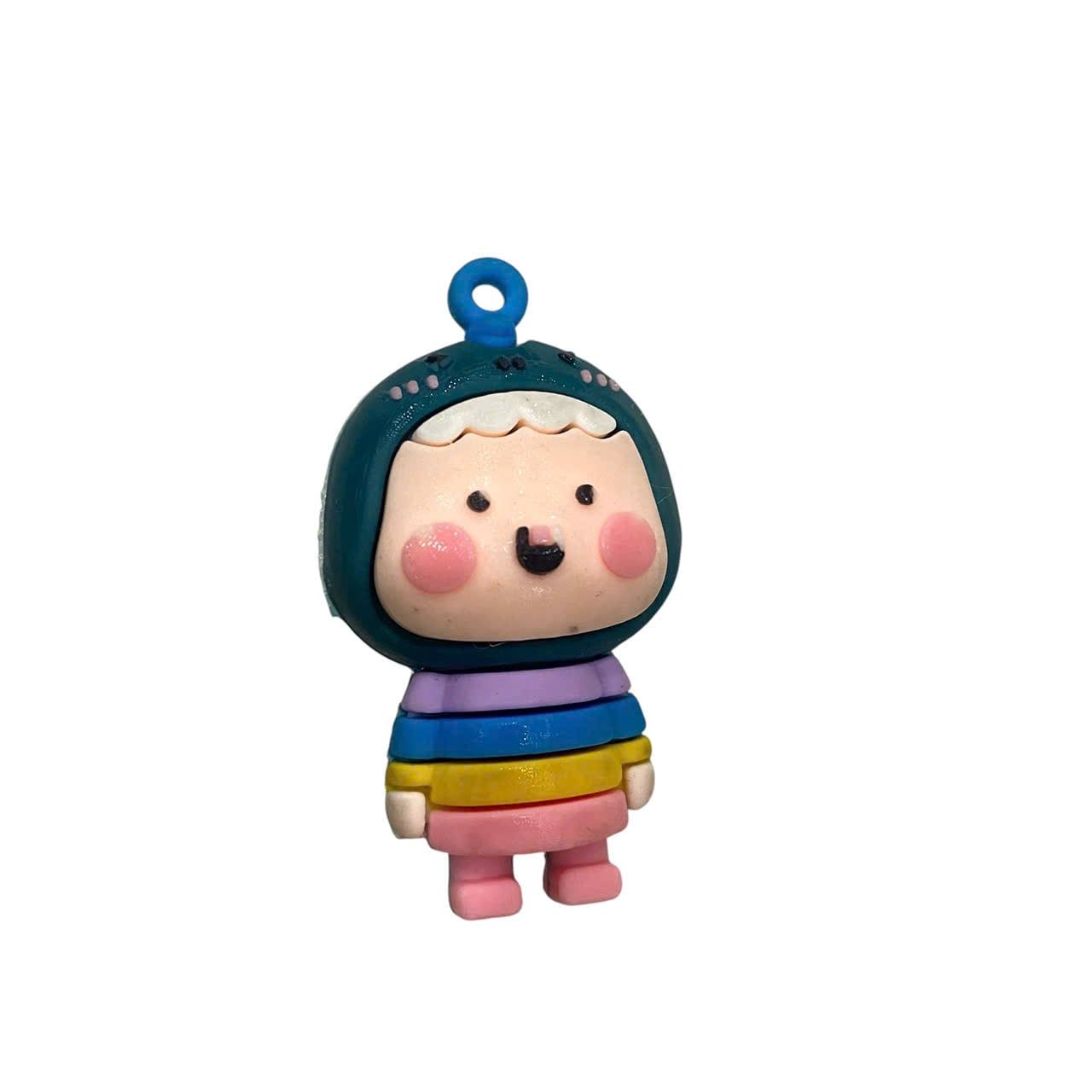  Jibbitz charms sticker con búp bê to gắn dép sục 