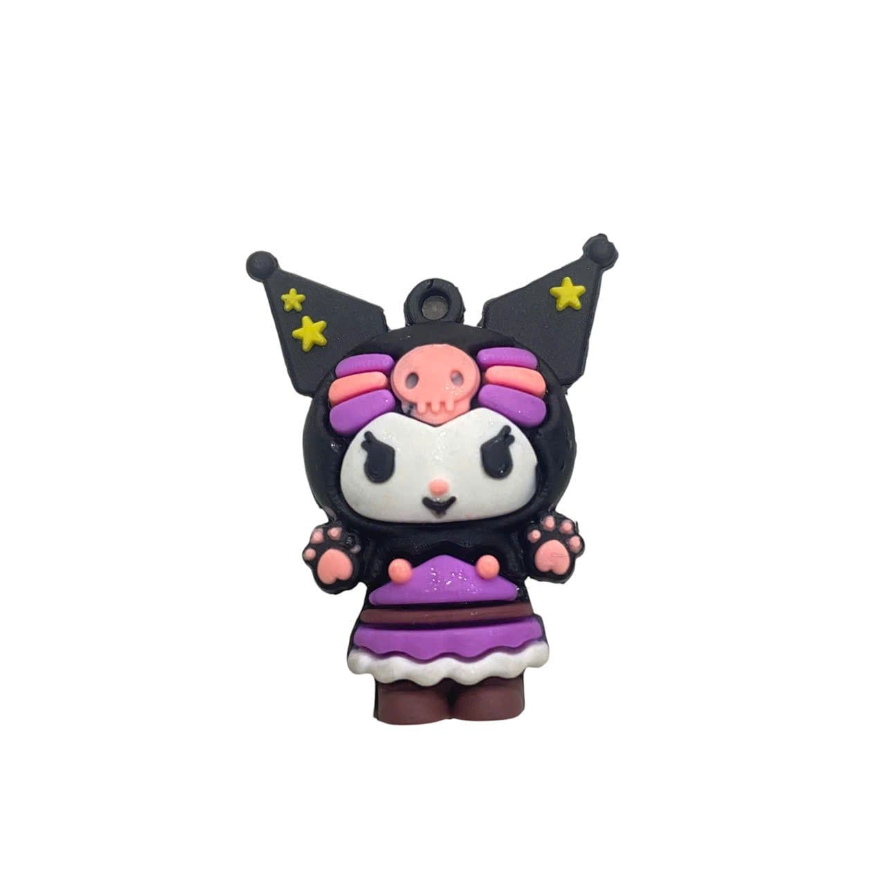  Jibbitz charms sticker con búp bê to gắn dép sục 