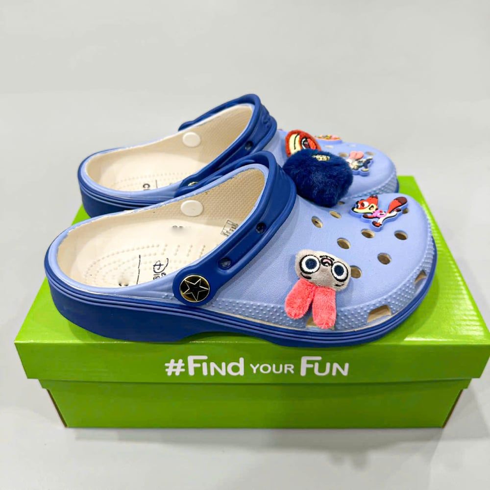  Dép sục Dinas Classic Zootopia 2 Clog Nam Nữ Xuất Khẩu 