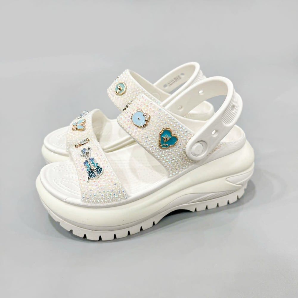  Sandal Dinas classic mega crush đính đá  nữ 