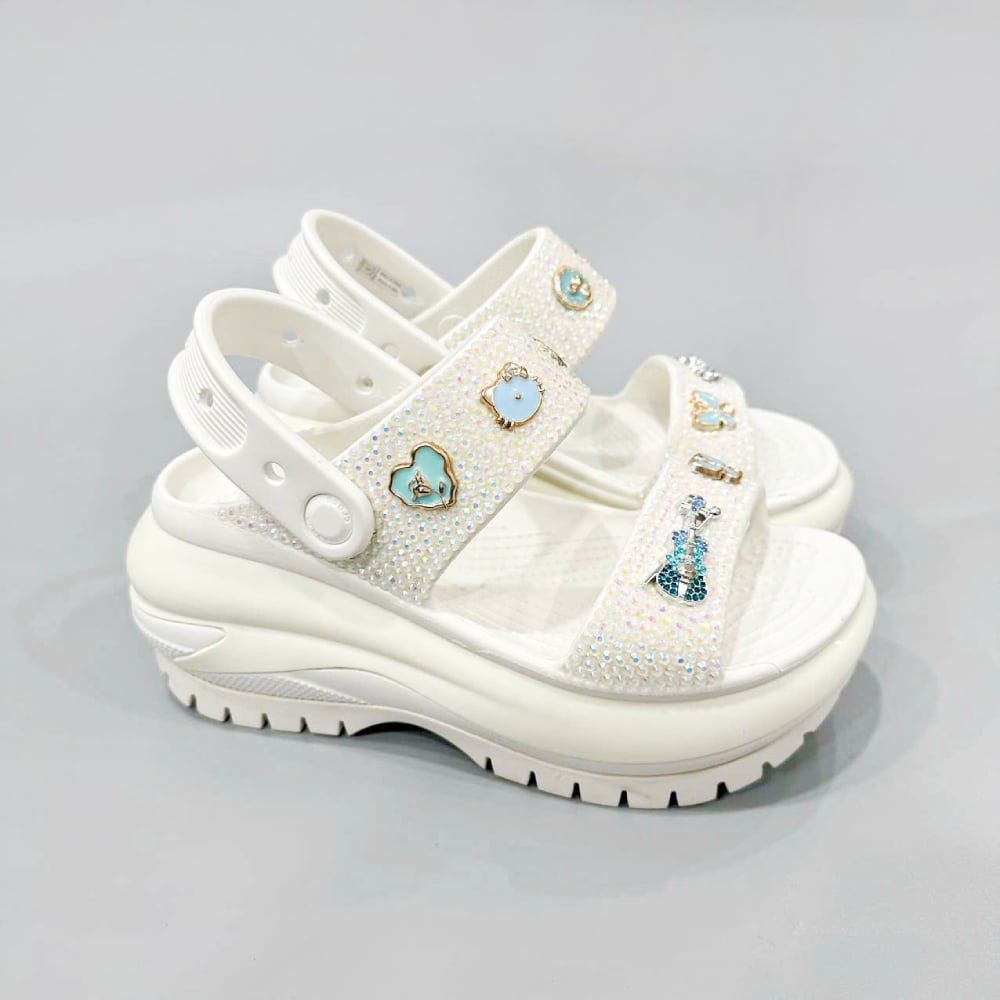  Sandal Dinas classic mega crush đính đá  nữ 