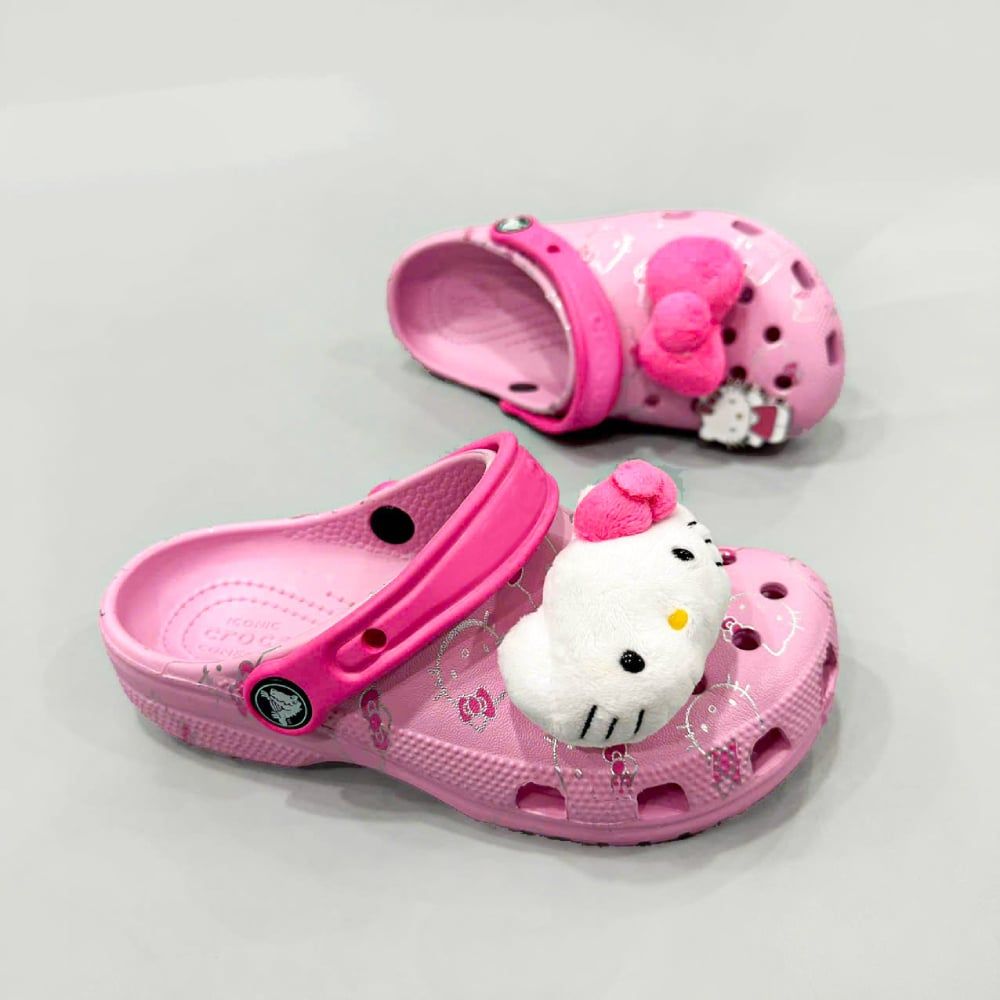  Dép sục Dinas Classic Hello Kitty người lớn màu hồng 