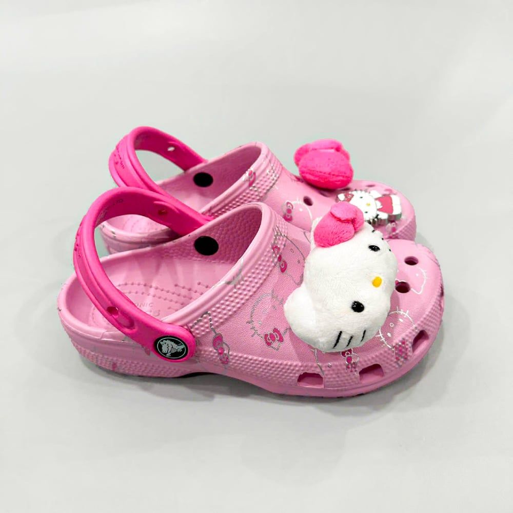  Dép sục Dinas Classic Hello Kitty người lớn màu hồng 