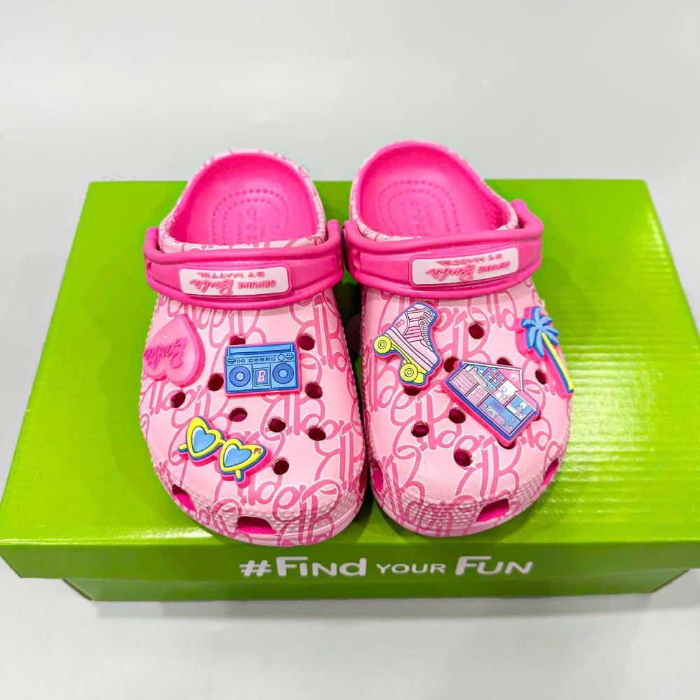  Dép sục dinas classic barbie mattel trẻ em 