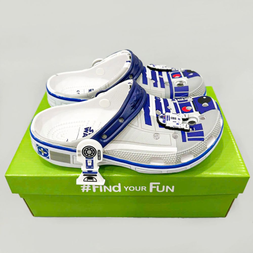  Dép sục Dinas Classic K Star Wars Clog Nam Nữ Xuất Khẩu 