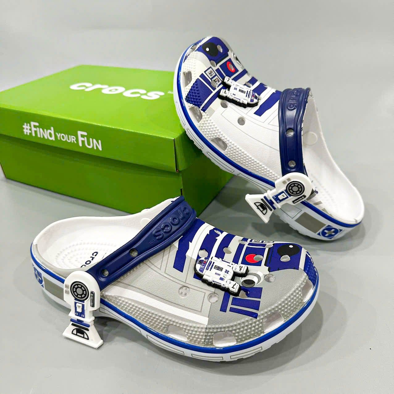  Dép sục Dinas Classic K Star Wars Clog Nam Nữ Xuất Khẩu 