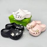  Dép sục Dinas Classic Aura Đế Cao 5cm Xuất Khẩu 