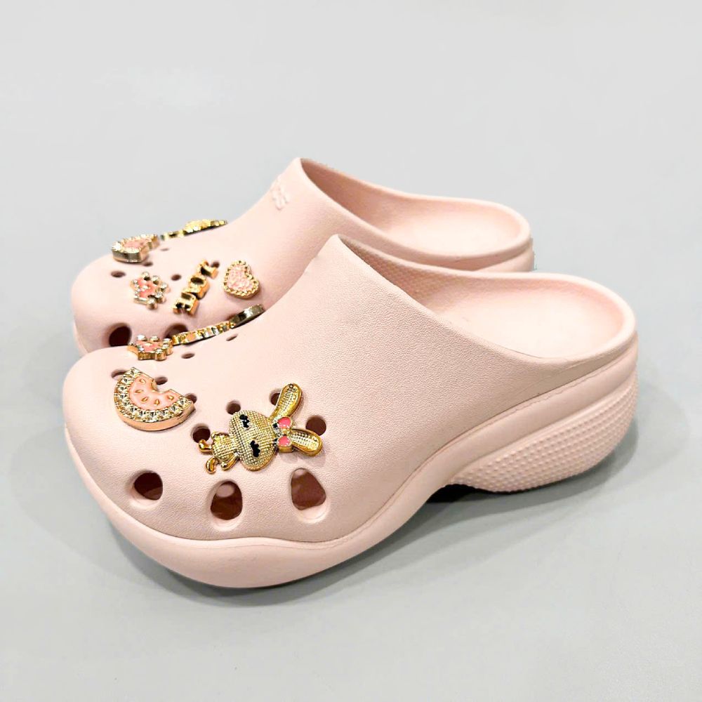  Dép sục Dinas Classic Aura Đế Cao 5cm Xuất Khẩu 