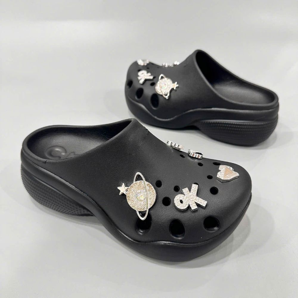  Dép sục Dinas Classic Aura Đế Cao 5cm Xuất Khẩu 