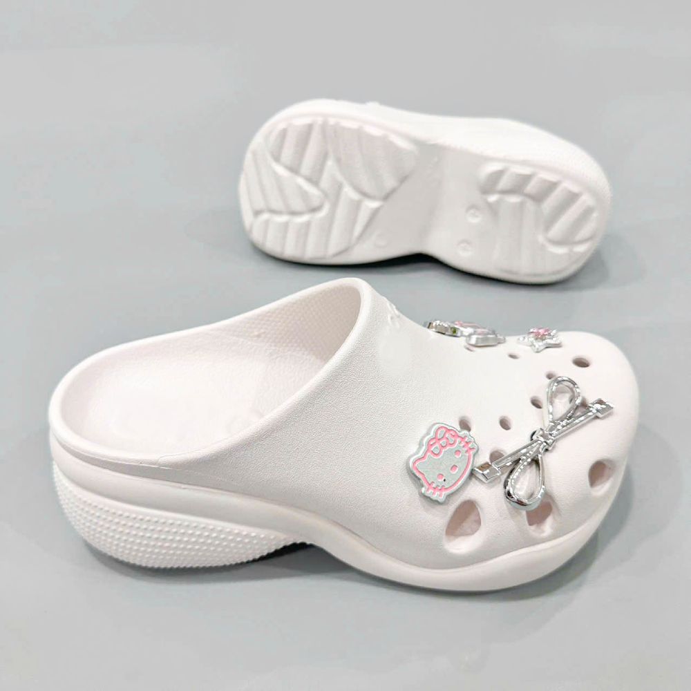  Dép sục Dinas Classic Aura Đế Cao 5cm Xuất Khẩu 