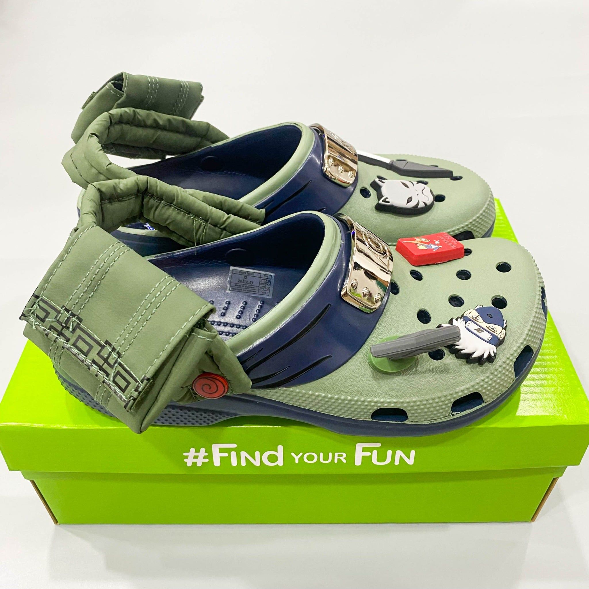  Dép sục Dinas classic Naruto - kakashi nam nữ 