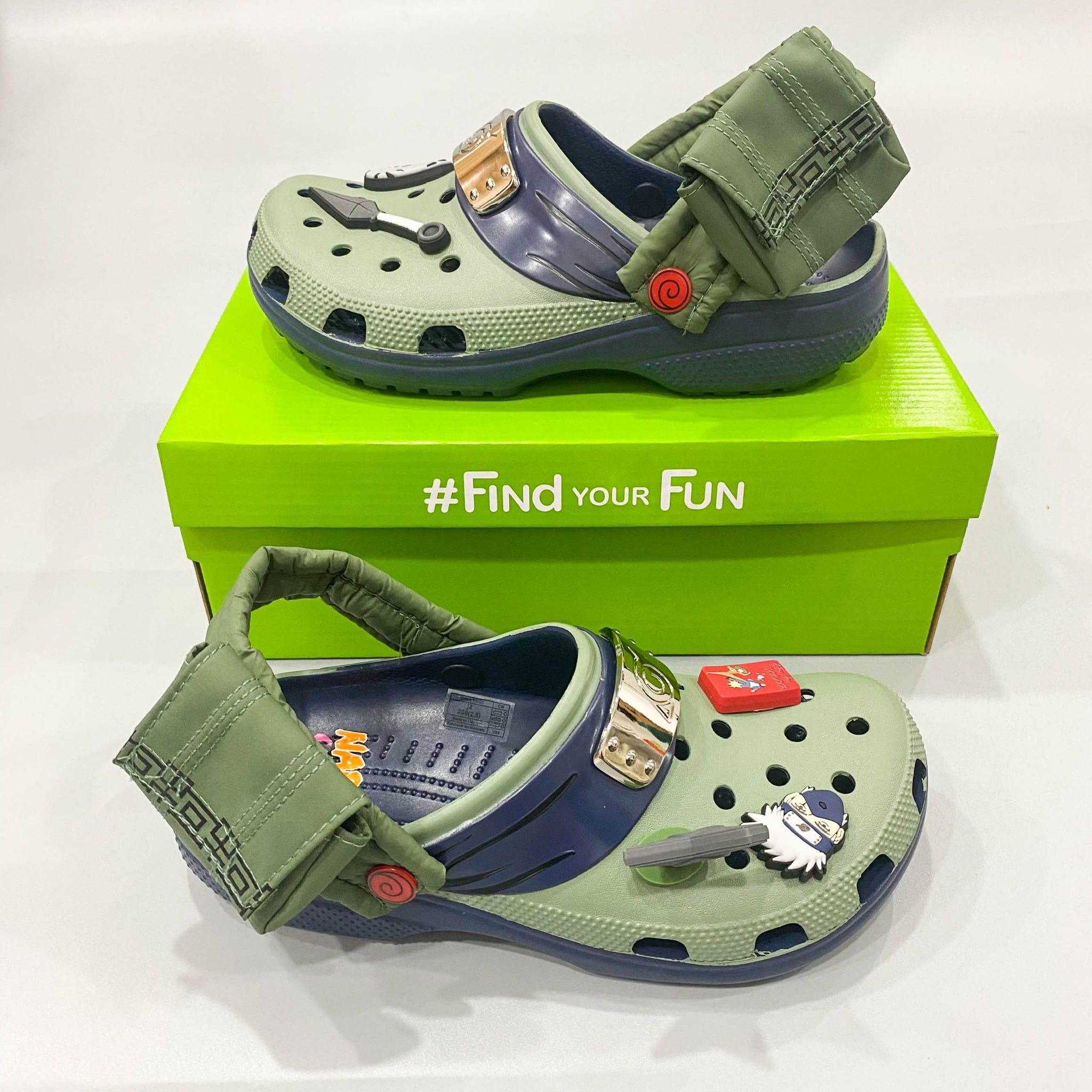  Dép sục Dinas classic Naruto - kakashi nam nữ 