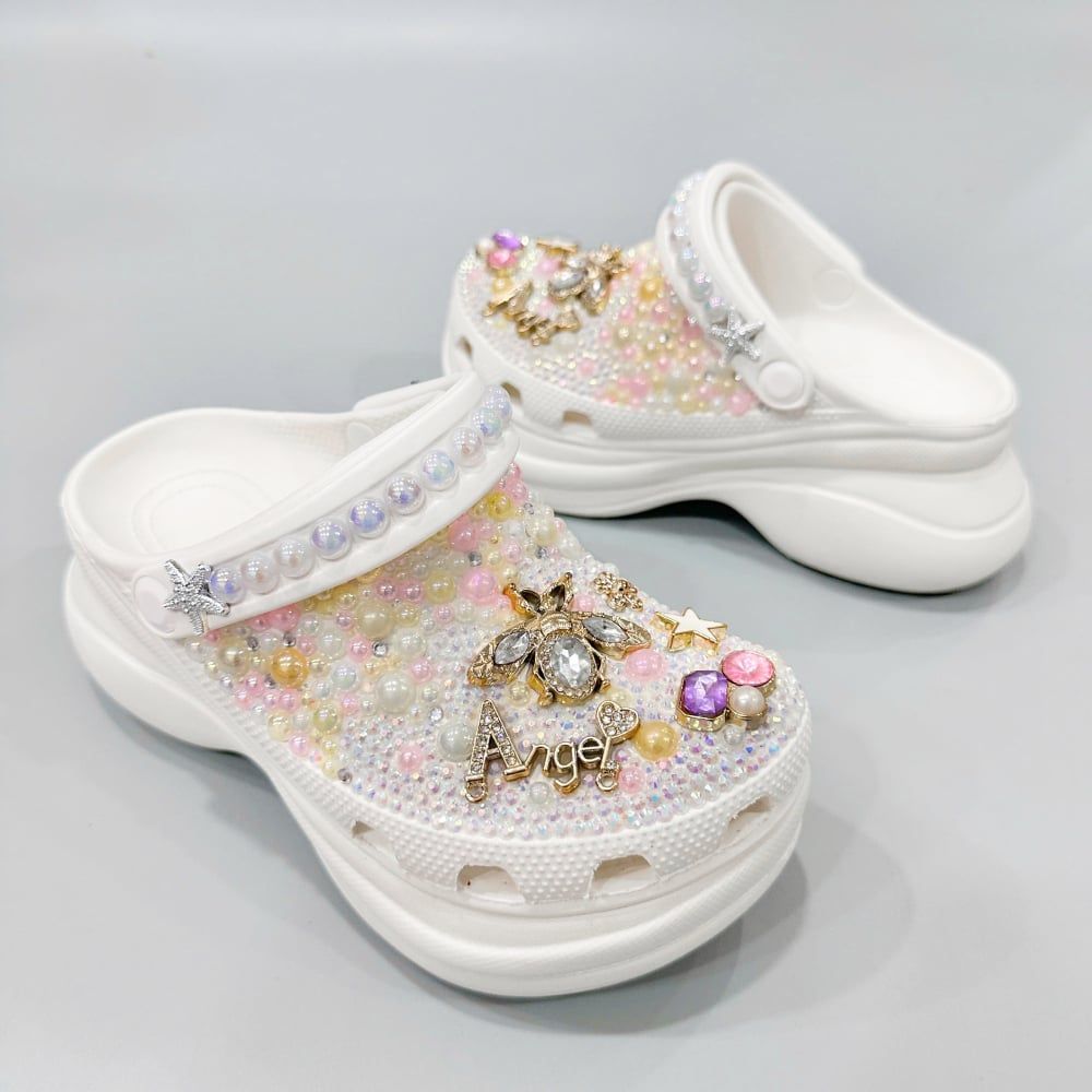  Dép sục Dinas bae đính đá thời trang hot trend nam nữ xuất khẩu 