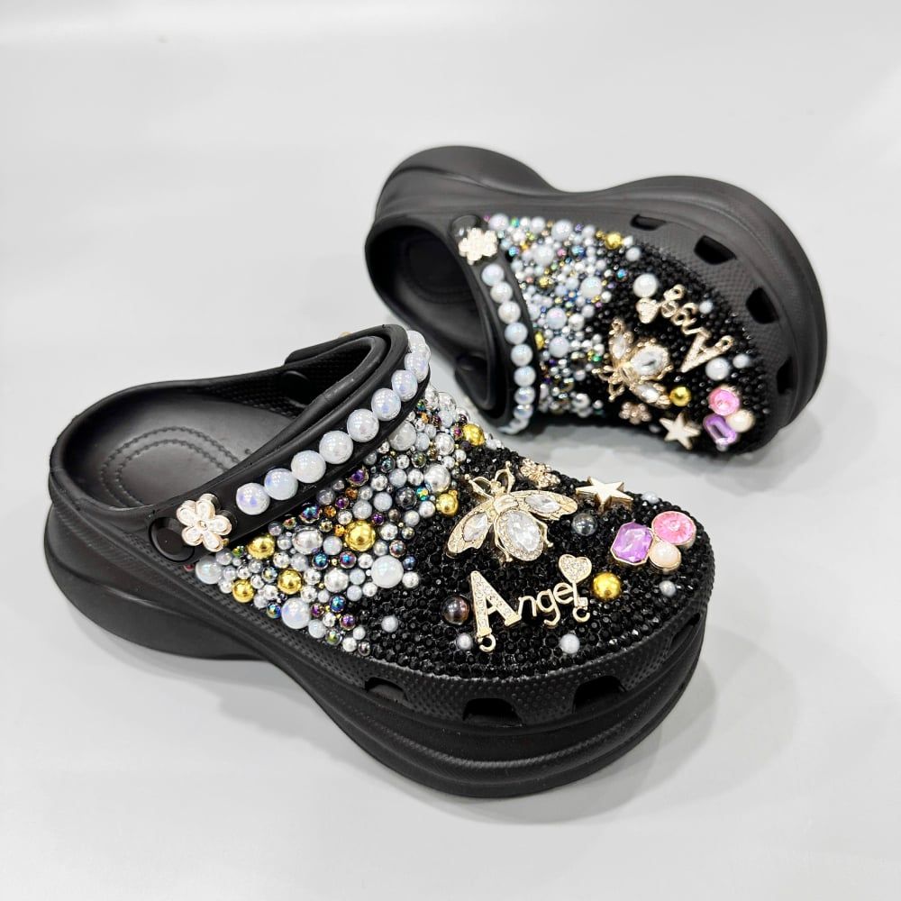  Dép sục Dinas bae đính đá thời trang hot trend nam nữ xuất khẩu 