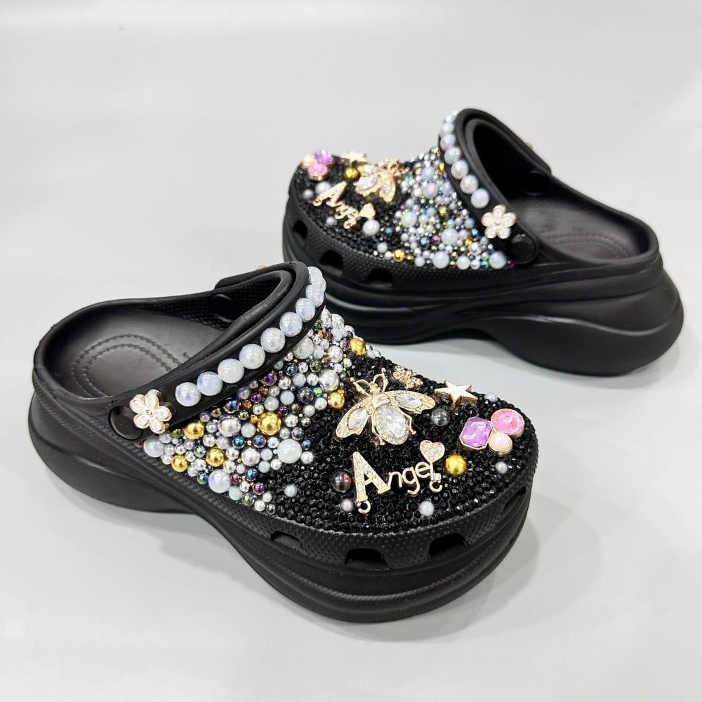  Dép sục Dinas bae đính đá thời trang hot trend nam nữ xuất khẩu 