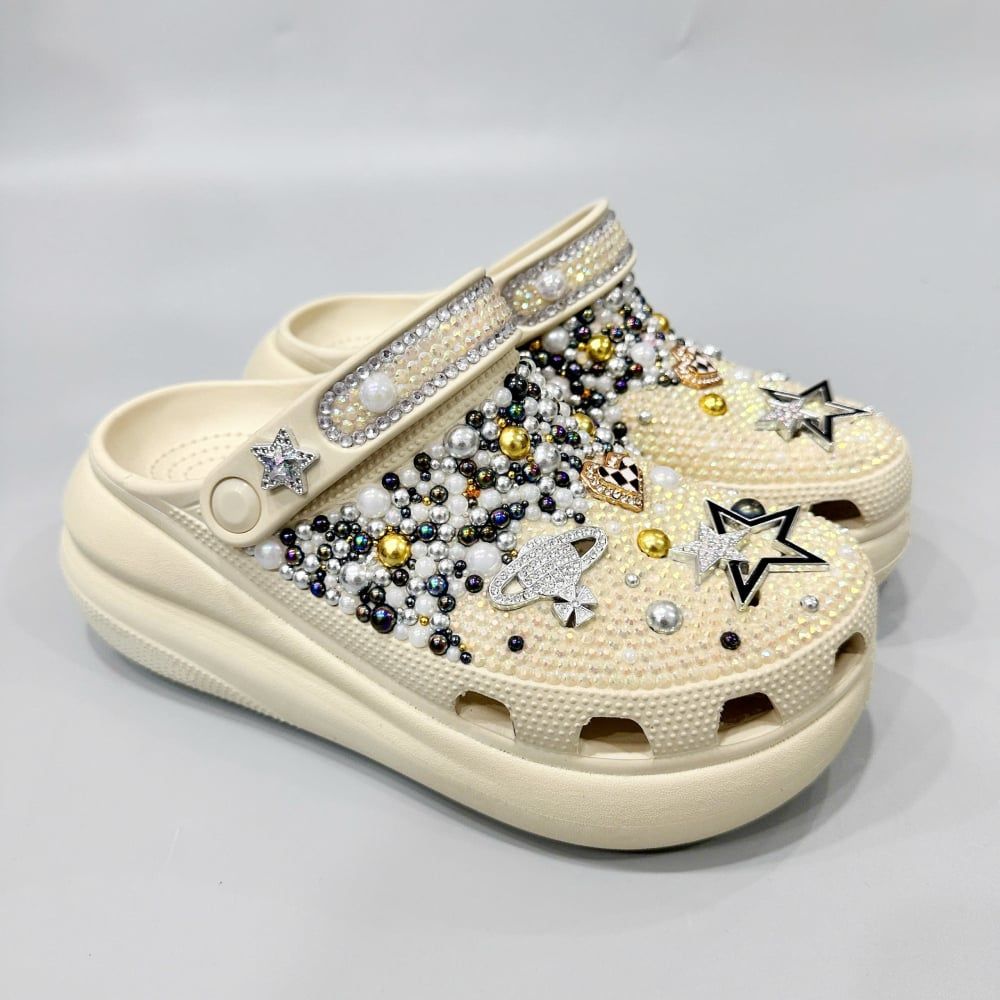  Dép sục Dinas Crush đính đá thời trang hot trend nam nữ xuất khẩu 