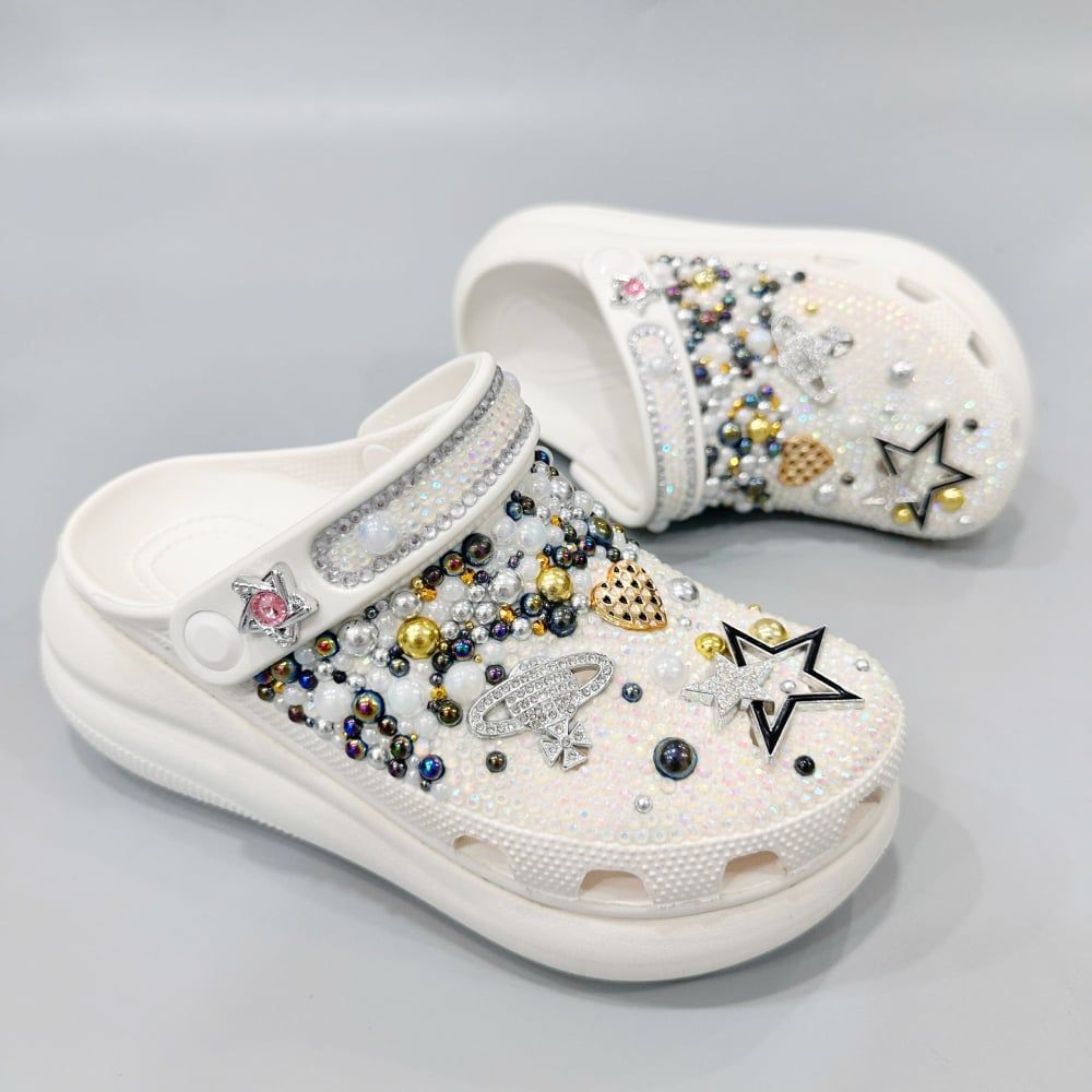  Dép sục Dinas Crush đính đá thời trang hot trend nam nữ xuất khẩu 